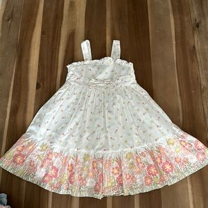 Tahari girls floral print dress